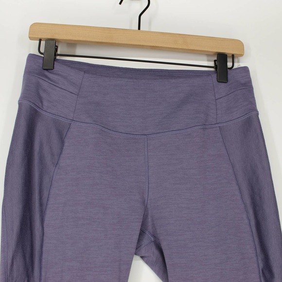 CALIA by Carrie Underwood Warm Leggings Cadet Ombre Splatter Medium Purple - Picture 2 of 10